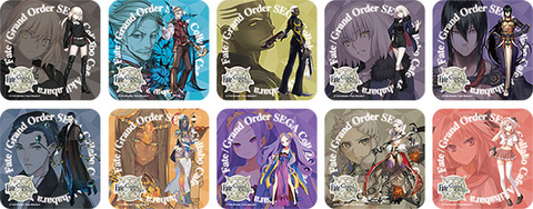 Fate/Grand Order コースター SEGA コラボ 4種 バラ売❌️ セガコラボカフェ、「Fate/Grand Order」コラボカフェをオープン決定
