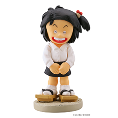 じゃりン子チエ　フィギュア 海洋堂制作の「フィギュアみやげ」、大阪の名物として「じゃりン子チエ