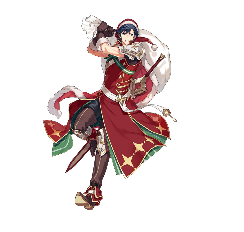 <strong class="em ">赤き聖王子 クロム</strong>（斧、重装系）<br />CV：杉田智和、イラスト：えびら