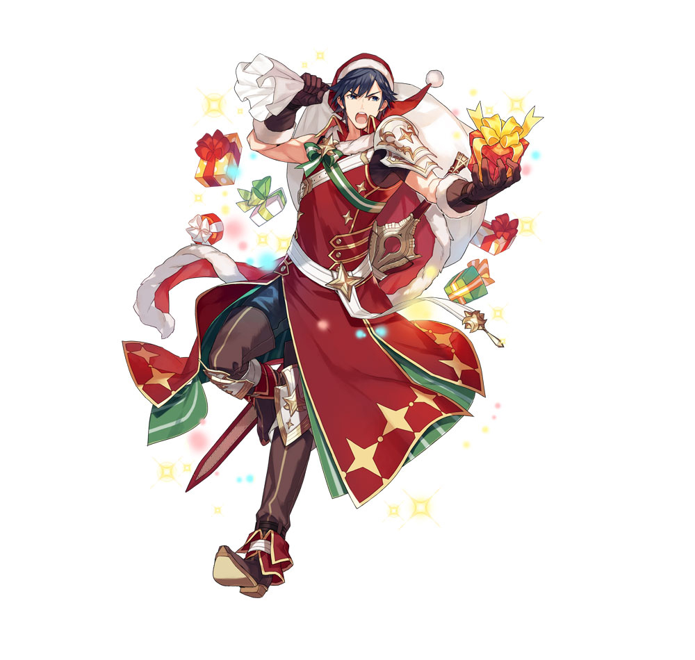 <strong class="em ">赤き聖王子 クロム</strong>（斧、重装系）<br />CV：杉田智和、イラスト：えびら