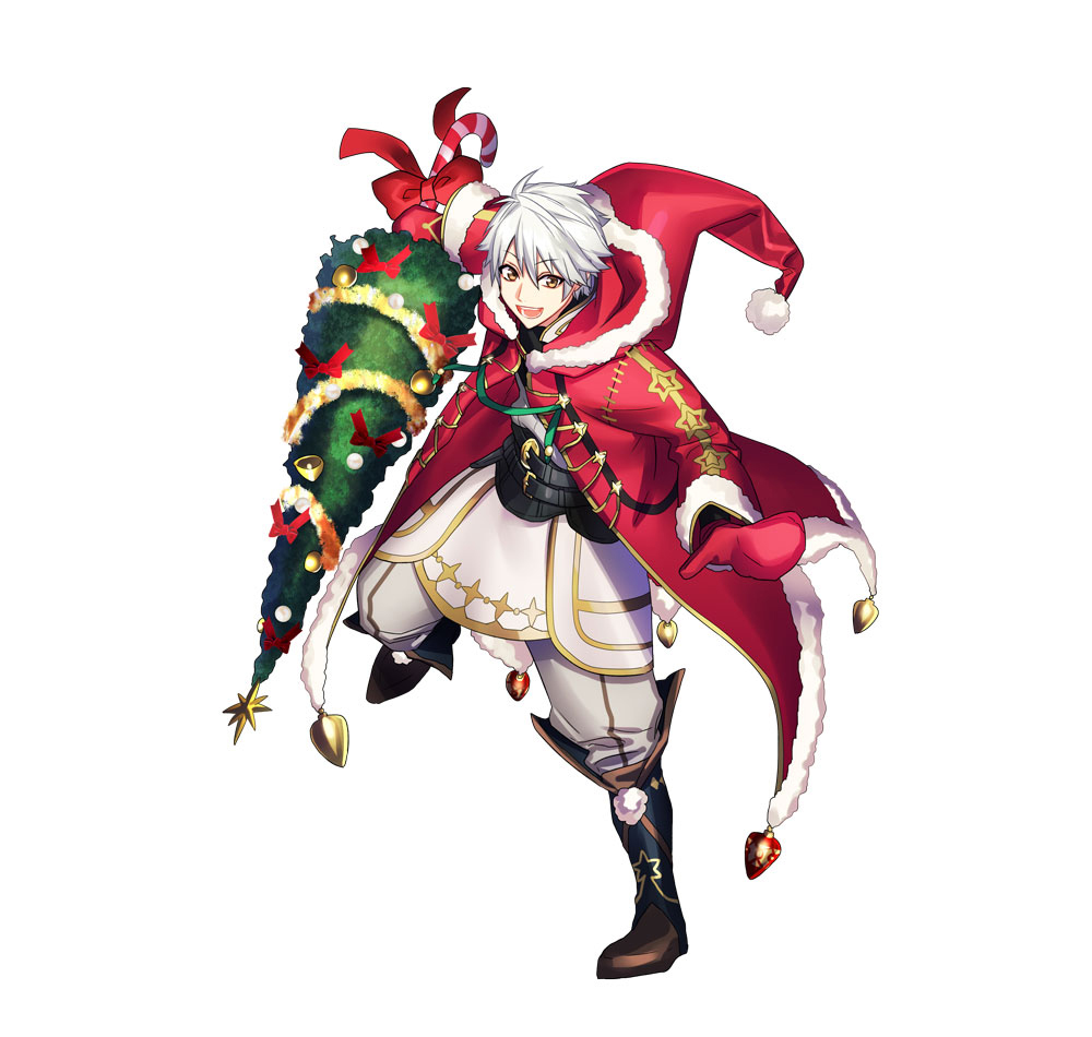 <strong class="em ">冬祭りの策士 ルフレ</strong>（槍、重装系）<br />CV：細谷佳正、イラスト：冨士原良