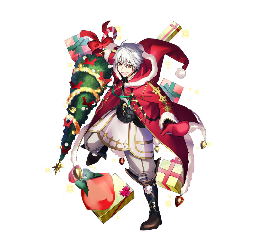 <strong class="em ">冬祭りの策士 ルフレ</strong>（槍、重装系）<br />CV：細谷佳正、イラスト：冨士原良