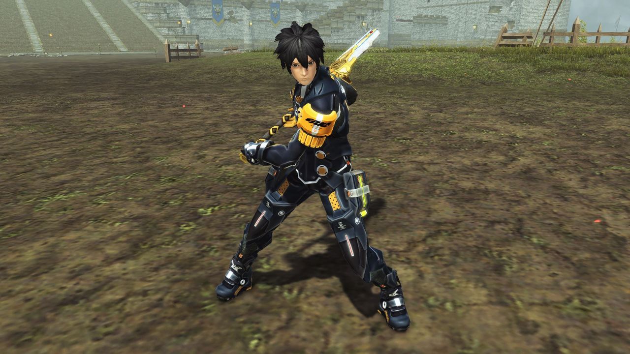 過去に戦場となった地域から発掘された大剣。刀身が折れているが、残った部分から巨大な剣だったことがわかる