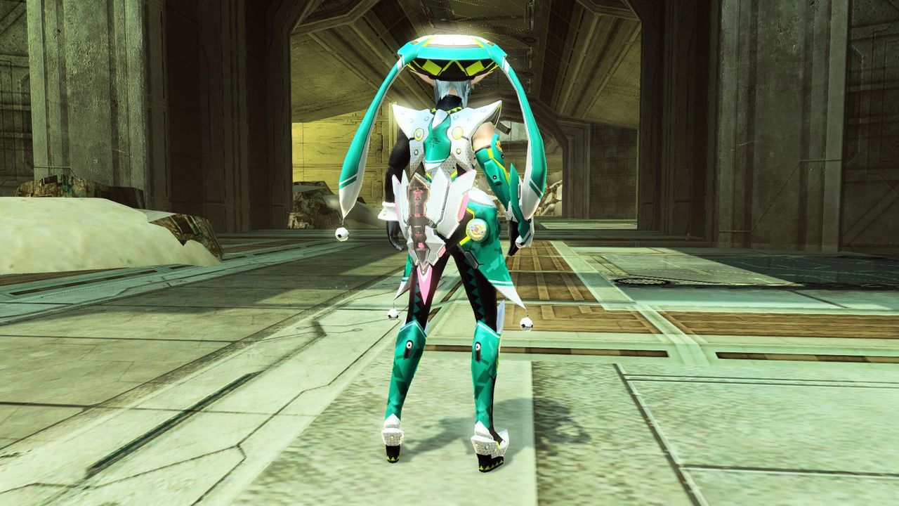 バトルアリーナ専用の導具型武器迷彩。戦技比較用に、力量が発揮されるよう調整がされている