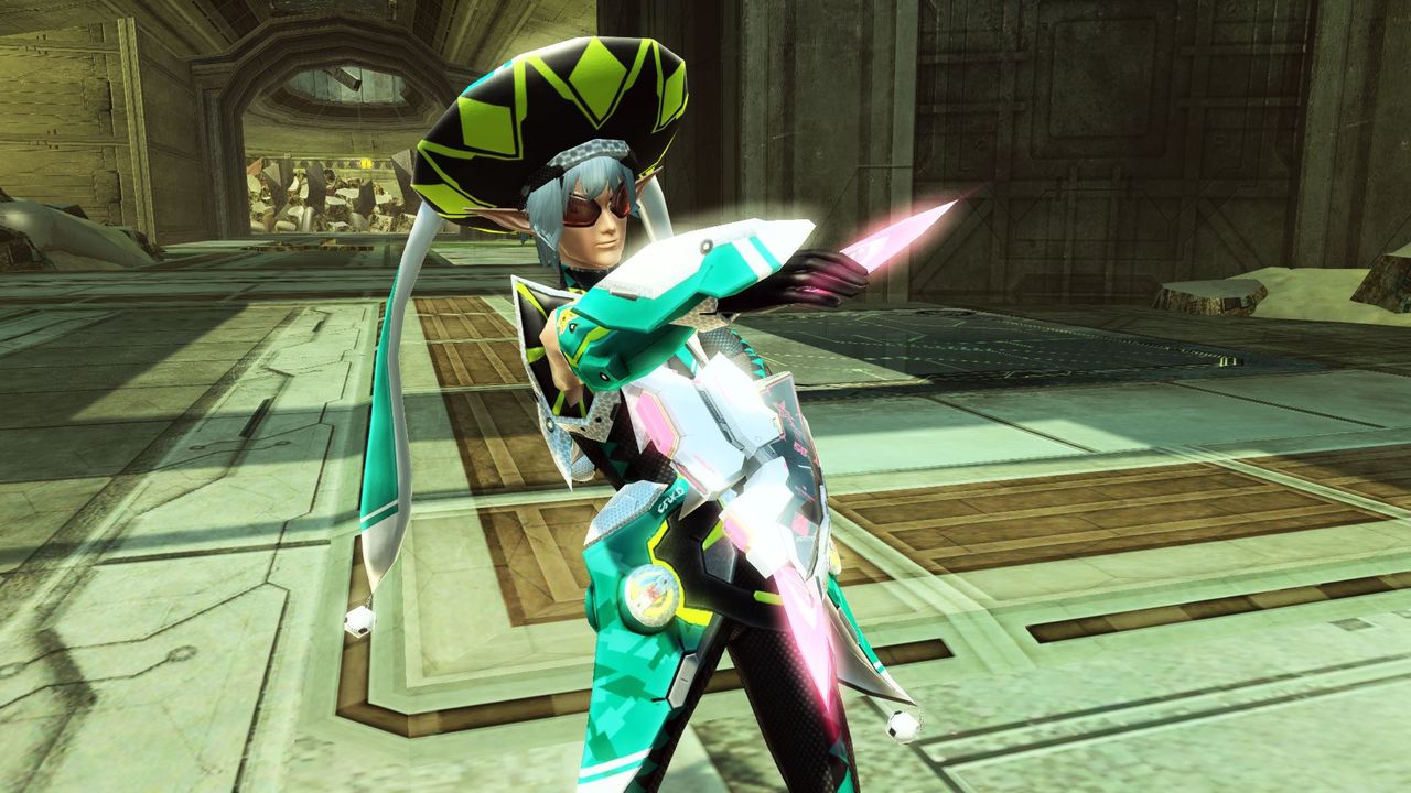 バトルアリーナ専用の導具型武器迷彩。戦技比較用に、力量が発揮されるよう調整がされている