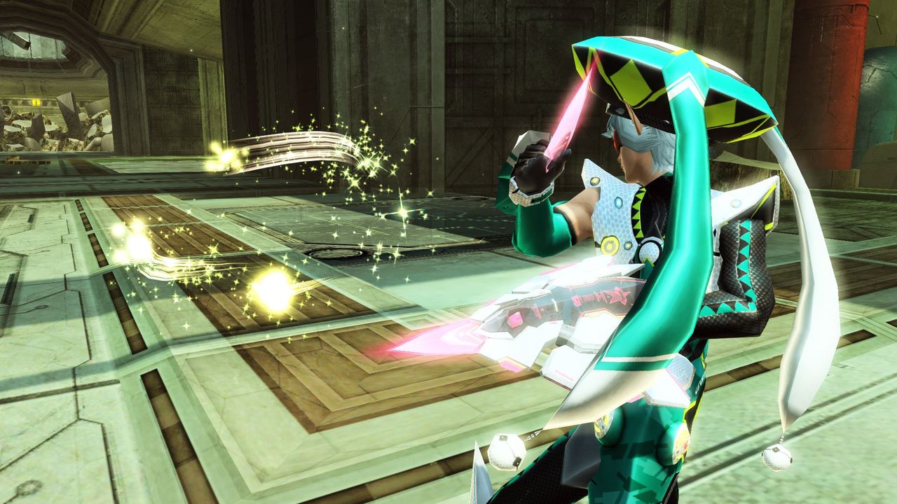 バトルアリーナ専用の導具型武器迷彩。戦技比較用に、力量が発揮されるよう調整がされている