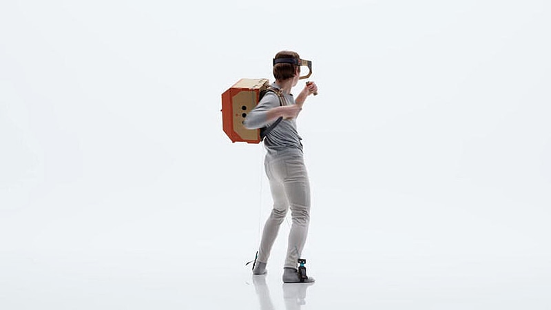 「Nintendo Labo Toy-Con 02: Robot Kit」ではVRとリアルが融合する