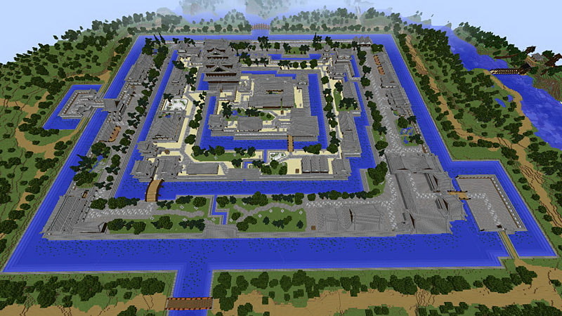 「睦月城 -SAMURAI CASTLE-」は、Minecraft クリエイターチーム「一番槍」の作品。「一番槍」は、「日本の城郭建築」を得意分野とする「だんなマン、」さん、「どんぼこ」さん、「今井三太郎」さんの3名のクリエイターからなるチーム。今後も、和風建築や日本の歴史をモチーフにしたコンテンツを制作していく予定