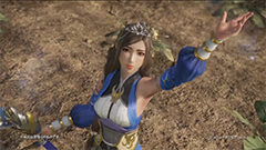 真・三國無双8」、「韓当」や「蔡文姫」など5名の武将アクション動画を