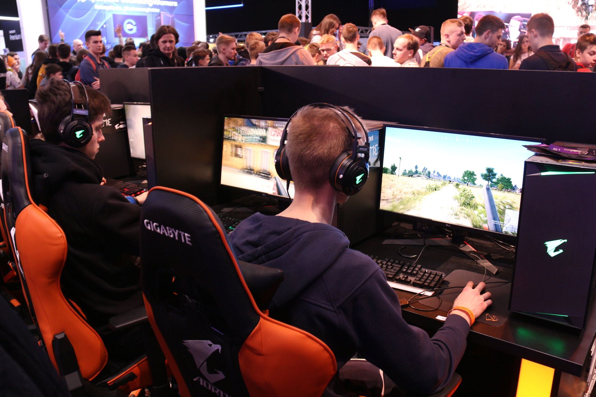 GIGABYTEのゲーミングブランドAORUSは「PUBG」一色だった