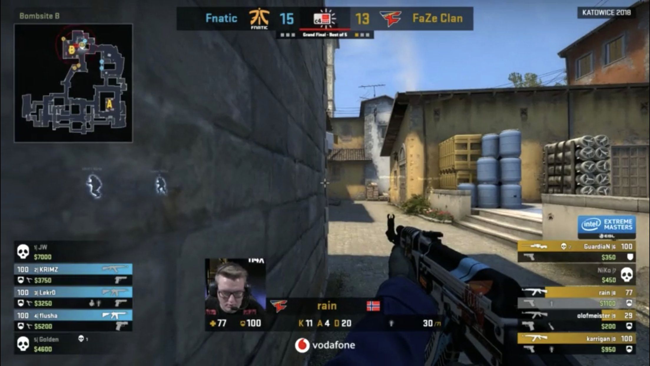 ゲーム情報がさらにコンパクトにまとめられ見やすくなった観戦モード