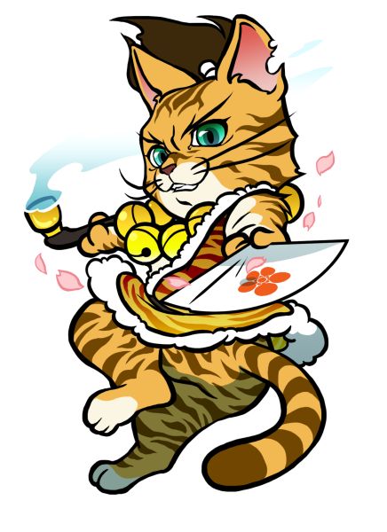 ねこ武将「まえニャ慶次・極」