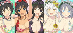 閃乱カグラ PEACH BEACH SPLASH」が新規描き下ろしのスペシャル