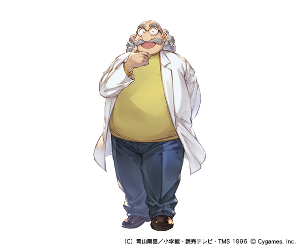 阿笠博士（CV：緒方賢一さん）