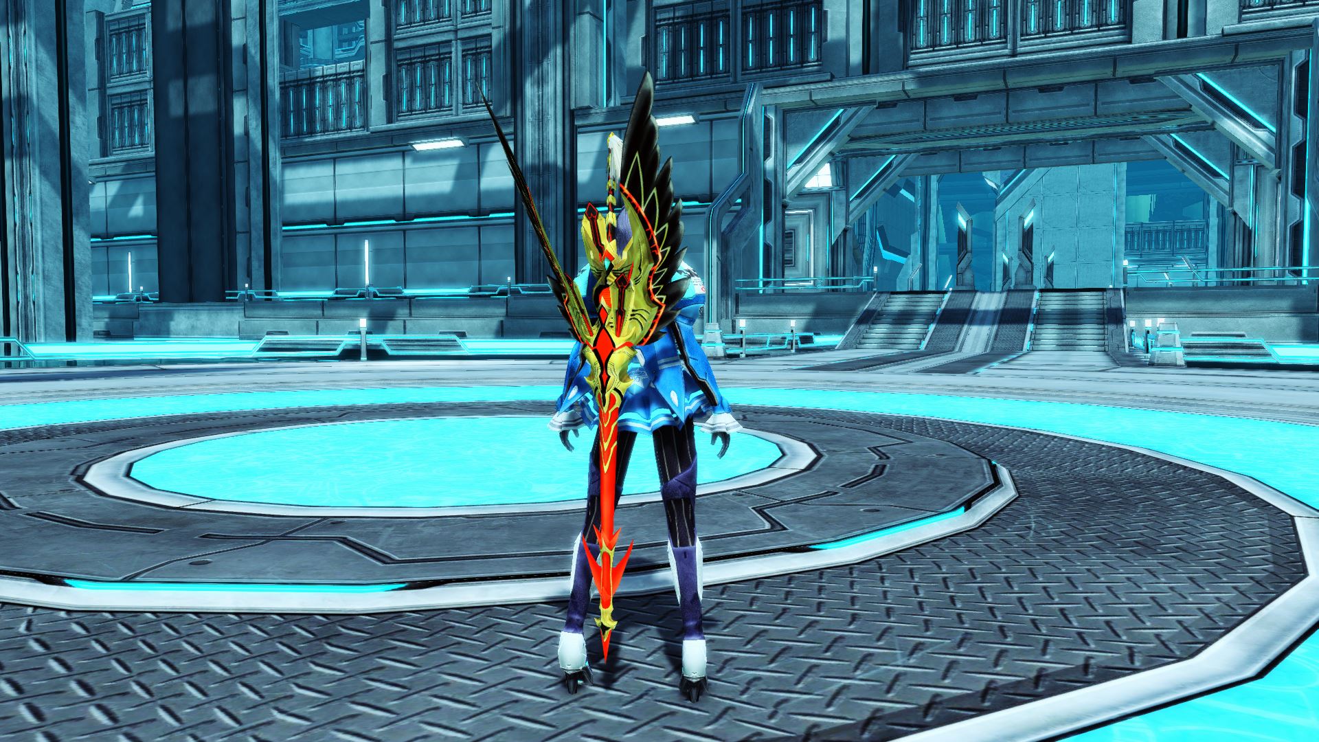 ダーカー因子によって変貌を遂げた長槍。持つ者には敗北の影におびえ周囲の全てを執拗に貫く