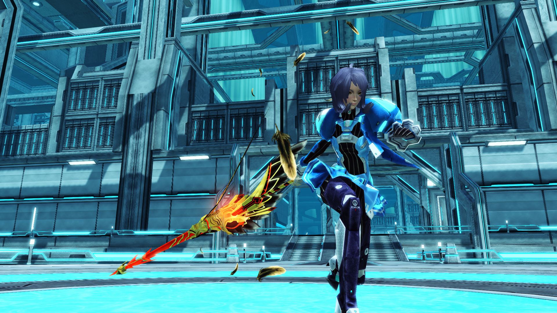 ダーカー因子によって変貌を遂げた長槍。持つ者には敗北の影におびえ周囲の全てを執拗に貫く