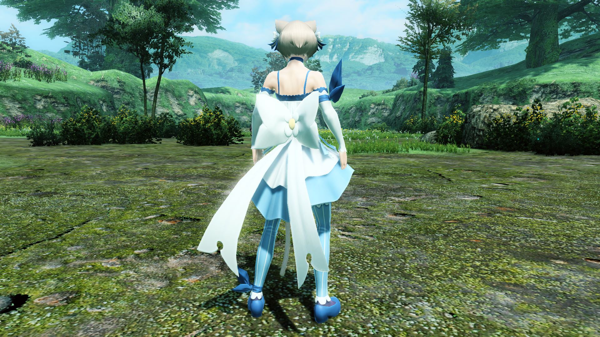 ルグニカ王国随一の治癒魔法の使い手であるネコミミの騎士が着ているフリフリの衣装