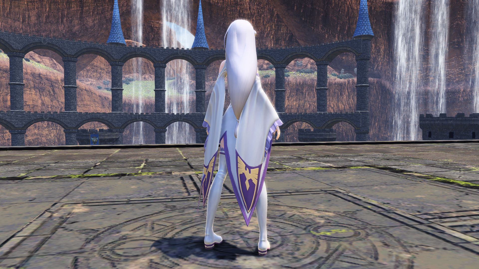 ルグニカ王国のとある精霊術師が着ている衣装。コーディネートはお供の猫精霊パックによるもの