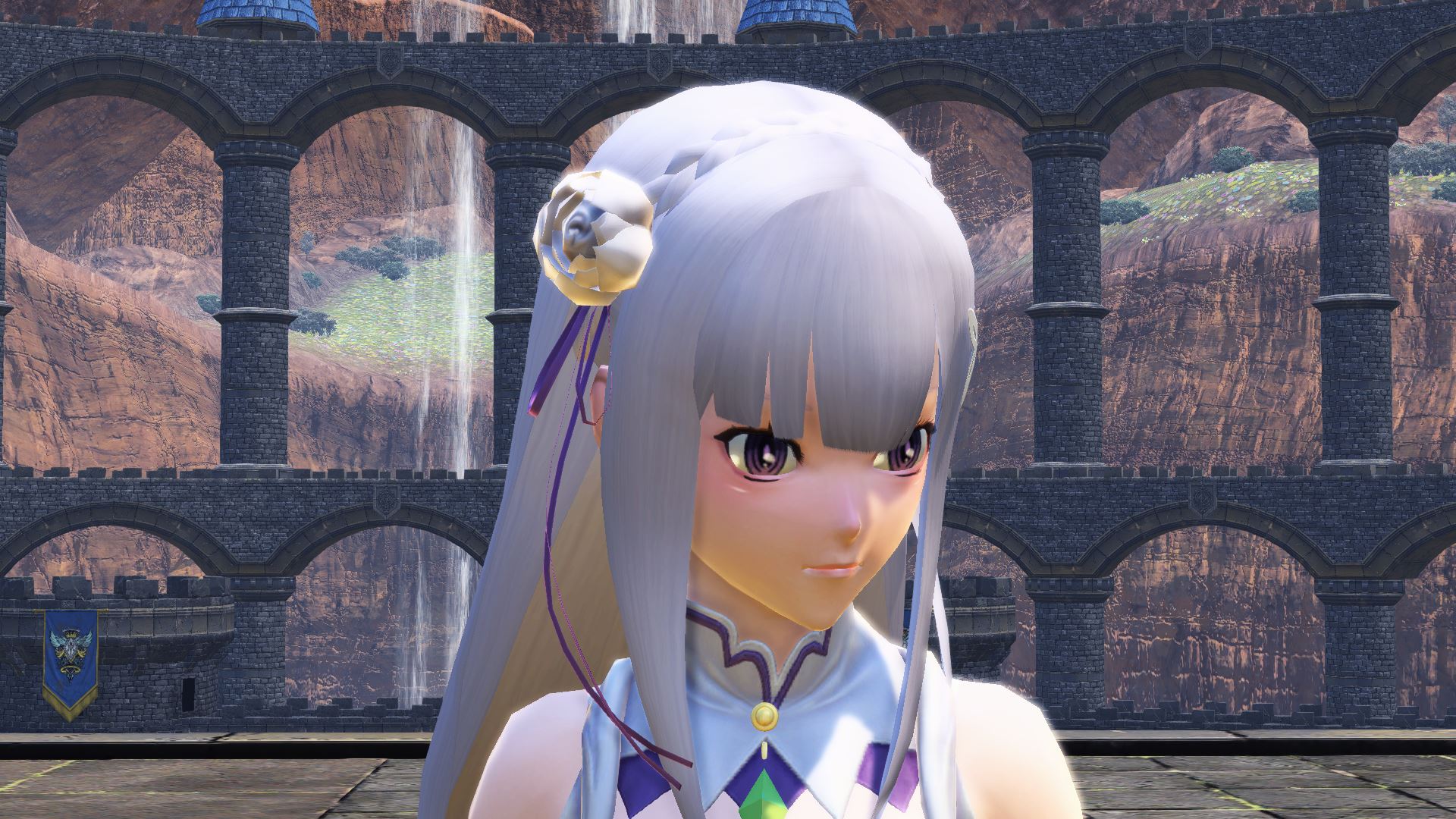 エミリアのコサージュ