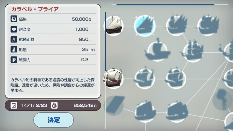 しかしちゃんと発見できるかどうかで、船の進化も変わっていく