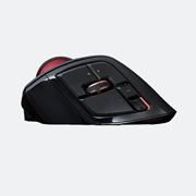エレコム、有線/ワイヤレス両対応の人差し指操作タイプトラックボール
