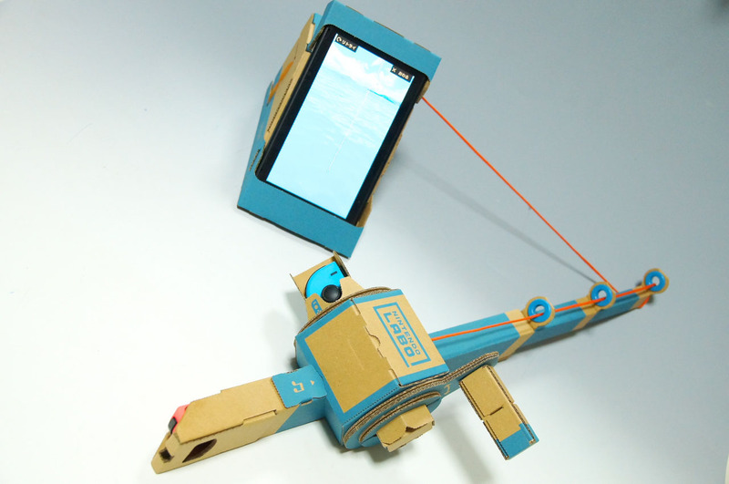 所用時間2時間30分ちょいでつりToy-Con完成！ぶっちゃけかなり大変（写真も撮りながらですから）でしたが、それだけに出来上がったときの嬉しさは結構なもの！仕組みにも感心するところがたくさんあって、作る楽しさだけでもがっつりと楽しめた