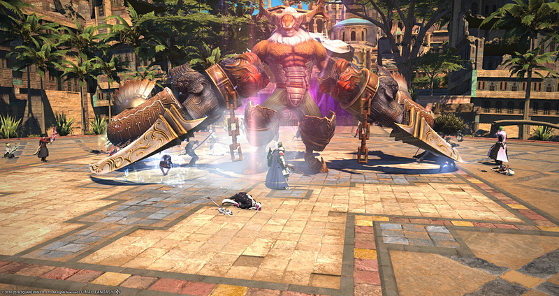 「失われた都 ラバナスタ」の2ボス「統率者ハシュマリム」