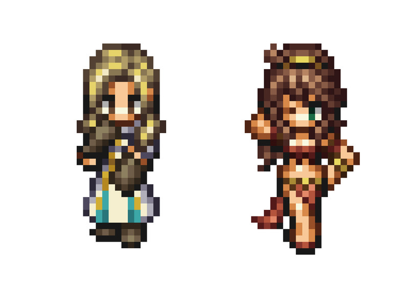 オフィーリアとプリムロゼ