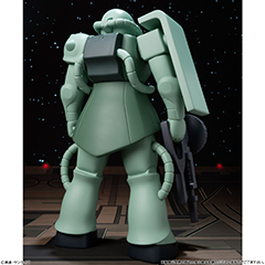 ガンダム」と「量産型ザク」の大型ソフビが登場！「指揮官用ザク