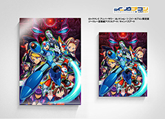 ✨ ロックマンX ✨ アニバーサリー コレクション キャンバスアート 特典付 ロックマンX」シリーズ8作品を収録した「ロックマンX アニコレ 1