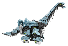 ゾイドワイルド」、初の大型ゾイド「グラキオサウルス」とクワガタ種