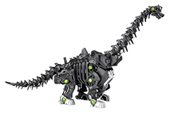 ゾイド　ZOIDS グラキオザウルス　恐竜型ロボット グレー系 中型 ゾイドワイルド」、初の大型ゾイド「グラキオサウルス」と