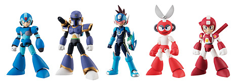ロックマン」の食玩2種とトレーディングカードゲームグッズが発売決定