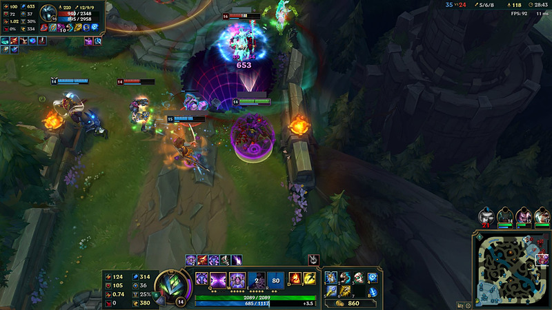 中盤～終盤の集団戦では、相手のスキル使用状況を冷静に見極めて仕掛ける必要も出てくるので、キャラクターの視認性が良いというのは単純に助かる