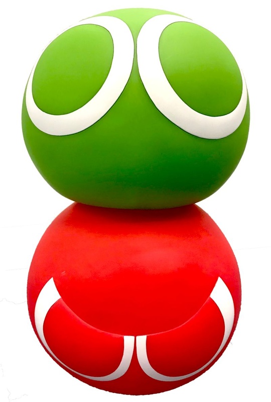 抽選で3名に贈られる「ぷよぷよソフビフィギュア（非売品）」