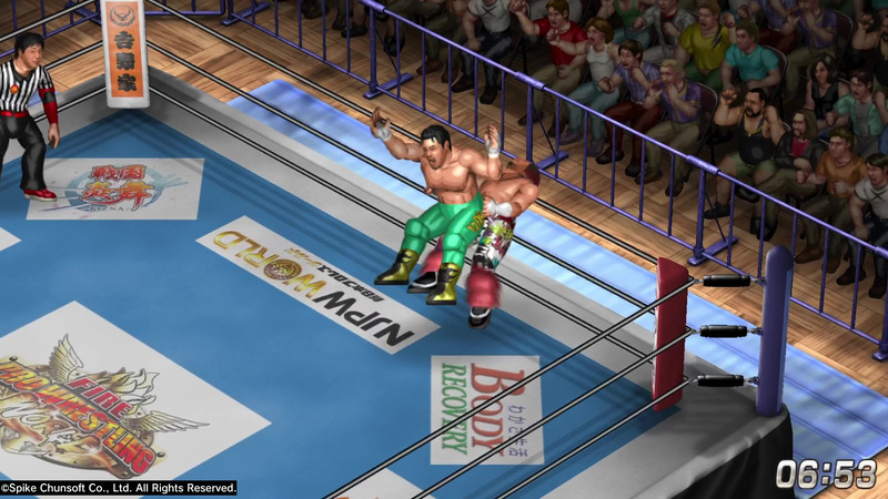 新日選手はモデリングから技のモーションまでバツグンの再現度！