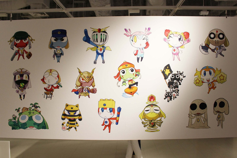 新隊員コーナーには、過去に登場した隊員達がズラリと並ぶ