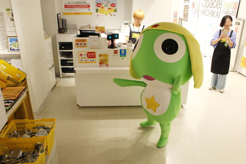 会場にはケロロも登場予定。一緒に写真を撮れるチャンスがあるかも!?