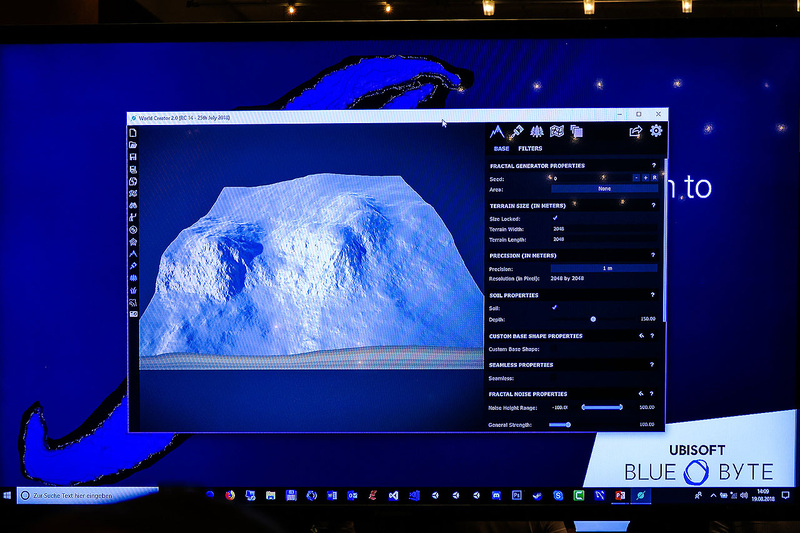 ハイトマップからシミューレーションで地形にディティールを生成
