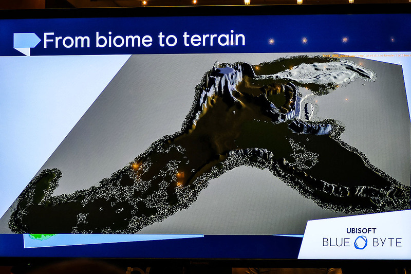 Biome（生態系）マップから流体、路面、森林といったサーフェイスを生成