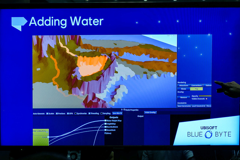 Biome（生態系）マップから流体、路面、森林といったサーフェイスを生成