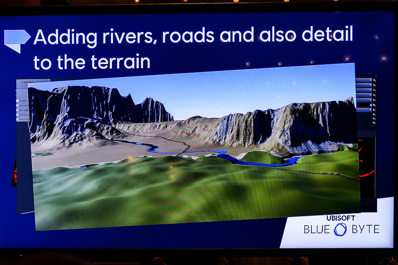 Biome（生態系）マップから流体、路面、森林といったサーフェイスを生成