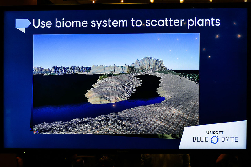 Biome（生態系）マップから流体、路面、森林といったサーフェイスを生成