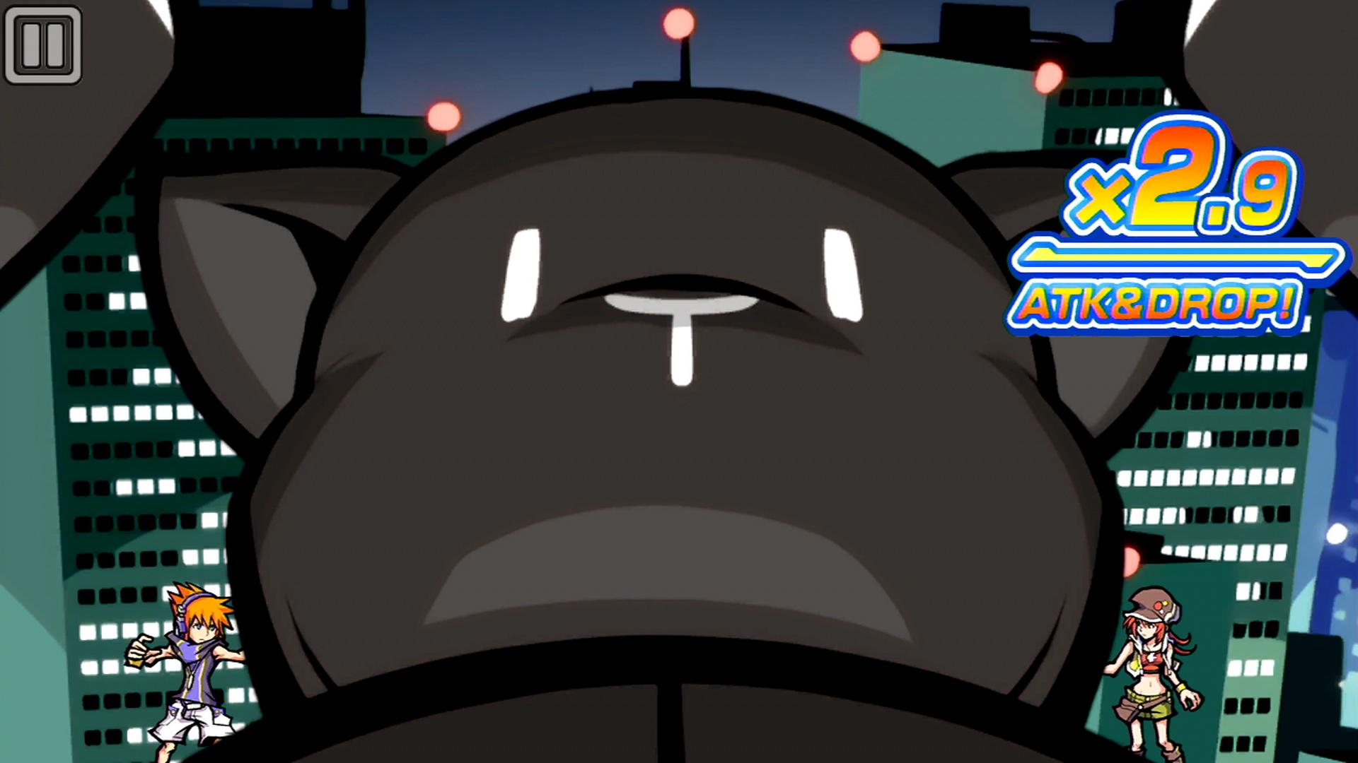 すばやくカードを覚えて、出題されたマークと同じカードをタップ。正解すればするほど攻撃力とドロップ率が高まる