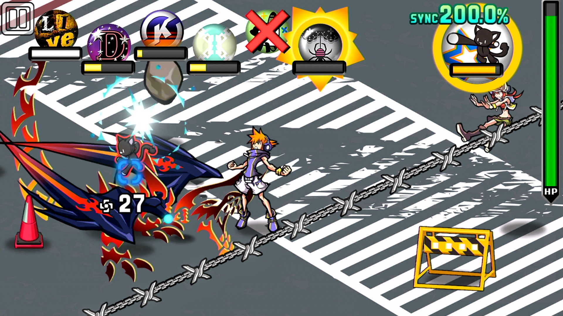 ANOTHER DAYでは特殊なノイズとも戦うことができる。難易度も本編より高く設定されている