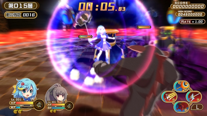 4人のヒロインを操り、剣と魔法で敵をなぎ倒していくハイスピードバアトルアクション。Nintendo Switch向けに、近日配信予定