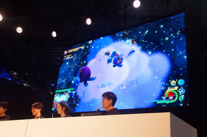 「ドリームイーター」は最初は1体だけにしていたが、「野村氏から大量にだしてくれ」というオーダーがあったそうで、フィニッシュ時にたくさん登場するように