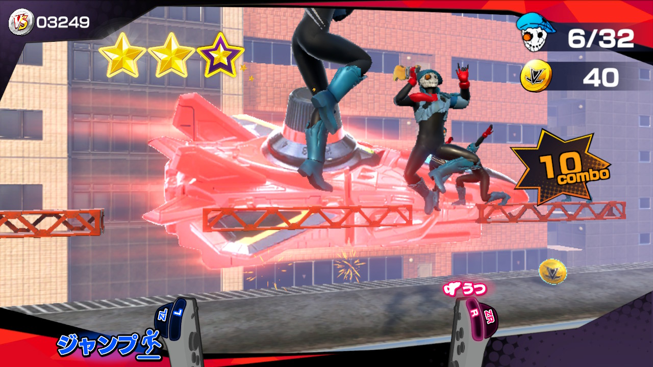 たくさんのボーダマンが出現するミニゲーム。ボーダマンを倒しながら先へ進んでいく