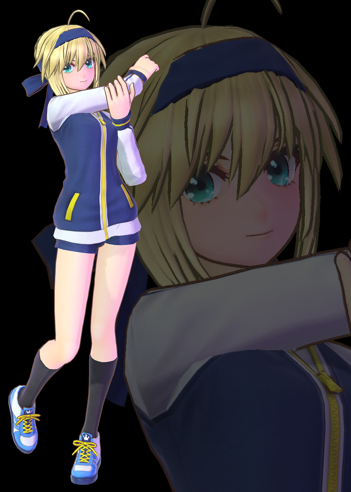 <strong class="em ">ゲオ：アルトリア・ペンドラゴン衣装「騎士の体操服」ダウンロード番号</strong>