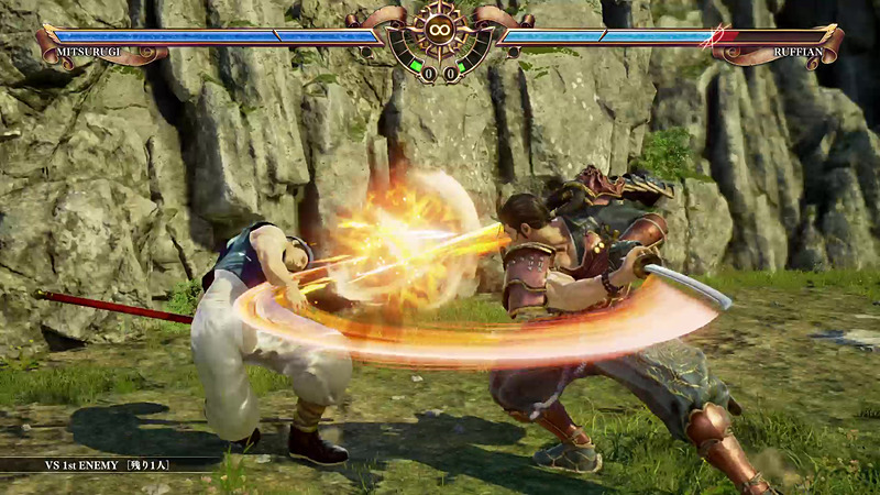 ボタン連打の連続技から、強力な超必殺技も1ボタンで出せる